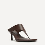 Kyoto Brown Mule Heels