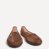 Lagoon Brown Jelly Caged Sandals