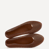 Lagoon Brown Jelly Caged Sandals