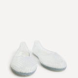 Lagoon Silver Glitter Jelly Caged Sandals