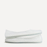 Lagoon Silver Glitter Jelly Caged Sandals