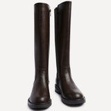 League Brown Long Boots
