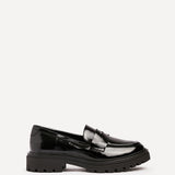 Lesson Black Patent Chunky Loafers