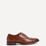 Lorenzo Mens Brown Faux Leather Shoes