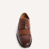 Lorenzo Mens Brown Faux Leather Shoes