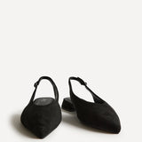 London Black Ballet Flats