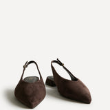 London Brown Ballet Flats