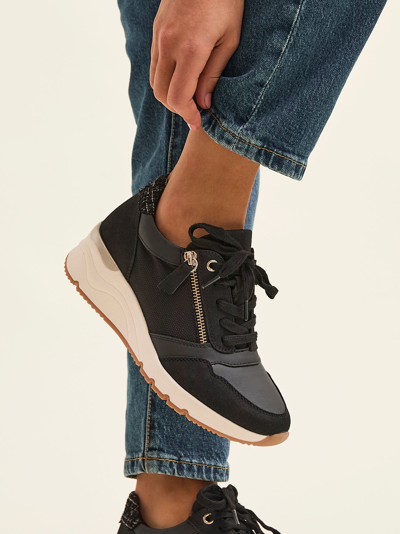 Luca Wedge Trainers