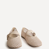 Luma Wide Fit Mocha Mesh Mary Jane Pumps