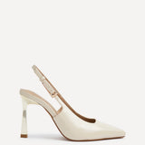Lizzie Nude Stiletto Court Heels