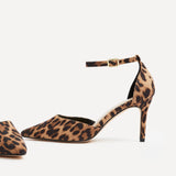 Maci Leopard Print Court Heels