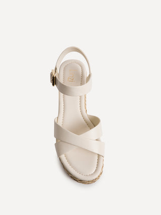 Magnolia Ivory Flatform Sandals