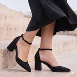 Manifest Black Court Heels