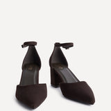 Manifest Brown Court Heels