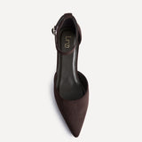 Manifest Brown Court Heels