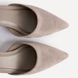 Manifest Taupe Court Heels