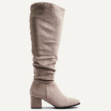 Margot Mocha Long Heeled Boots