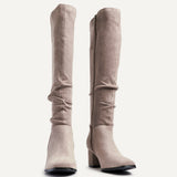 Margot Mocha Long Heeled Boots