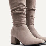 Margot Mocha Long Heeled Boots
