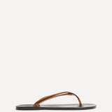 Marine Brown Jelly Flip Flops
