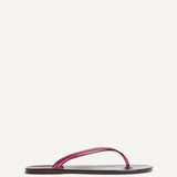 Marine Burgundy Jelly Flip Flops