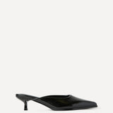 Marissa Black Mule Heels