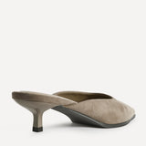 Marissa Taupe Mule Heels