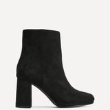 Merit Black Ankle Boots