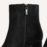 Merit Black Ankle Boots