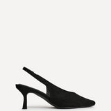Method Black Square Toe Court Heels