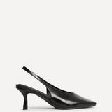Method Brown Square Toe Court Heels