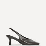 Method Grey Square Toe Court Heels