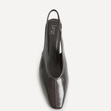 Method Grey Square Toe Court Heels