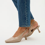 Method Nude Square Toe Court Heels
