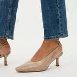 Method Nude Square Toe Court Heels