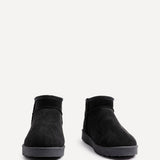 Ultra Mini Addy Black Fur Ankle Boots