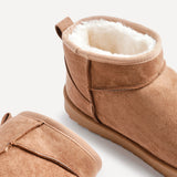 Ultra Mini Addy Chestnut Fur Ankle Boots