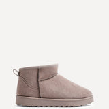 Ultra Mini Addy Mocha Fur Ankle Boots