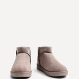 Ultra Mini Addy Mocha Fur Ankle Boots
