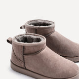 Ultra Mini Addy Mocha Fur Ankle Boots