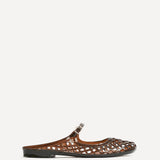 Mirage Brown Jelly Slip On Sandals