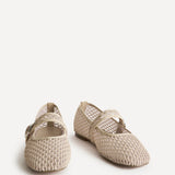 Monaco Mocha Mesh Mary Jane Pumps