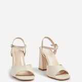 Monroe Wide Fit Nude Block Heels