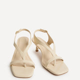 Myth Beige Heeled Sandals