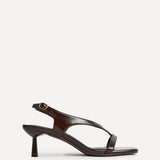 Myth Brown Heeled Sandals
