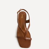 Myth Tan Heeled Sandals