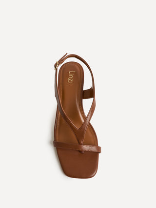 Myth Tan Heeled Sandals
