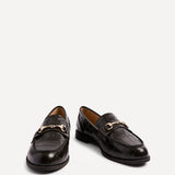 Maison Brown Faux Croc Patent Leather Loafers
