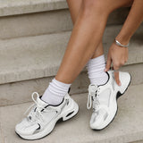 Venture White Mesh Trainers