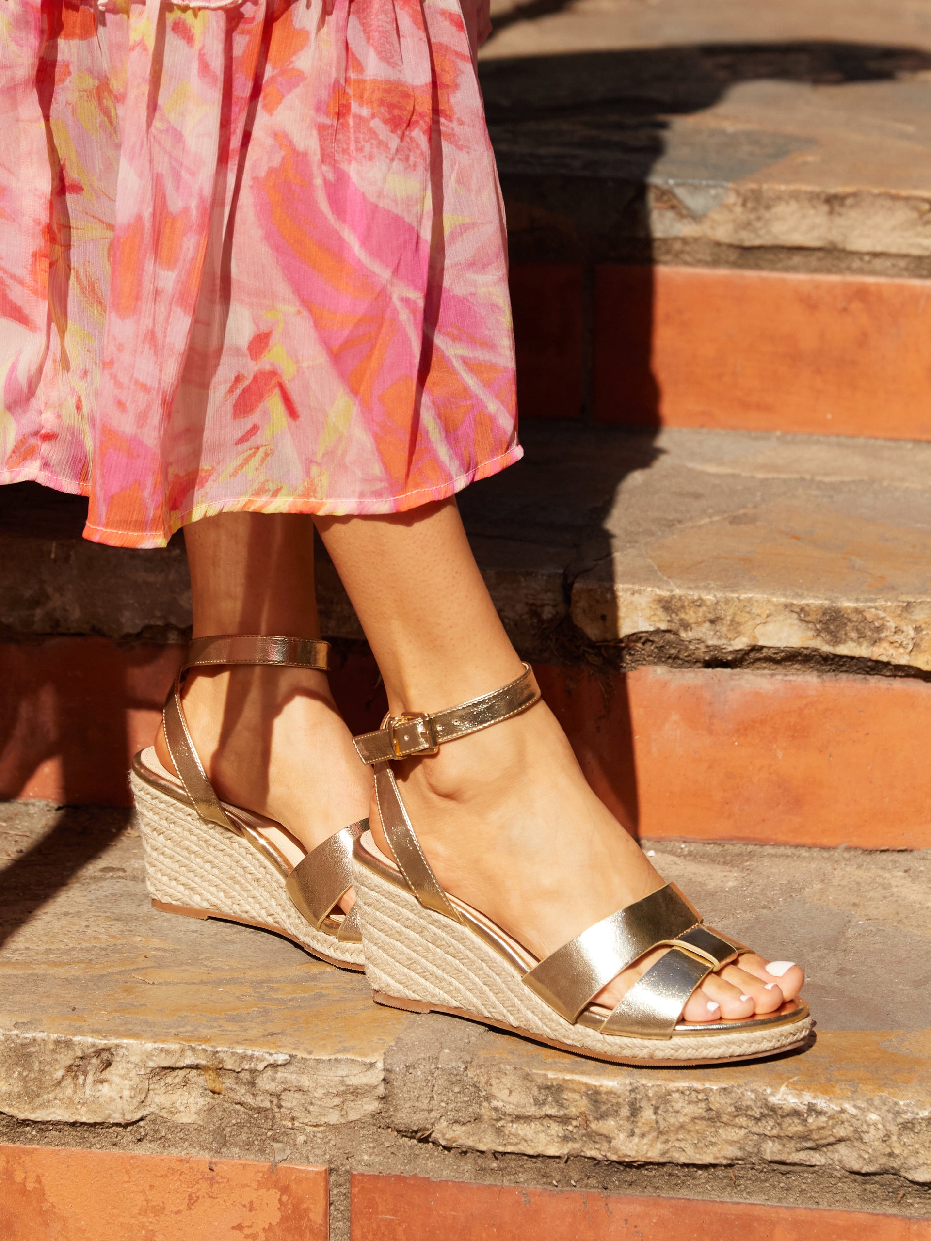 Bahia Espadrille Wedge Sandals